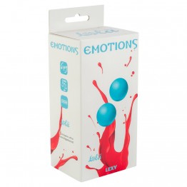 Вагинальные шарики без сцепки Emotions Lexy Medium turquoise  4015-03Lola
