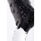 Стимулятор простаты Sexus Glass, Стекло, Чёрный, 15,5 см