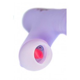 Вибратор с функцией Up&Down JOS SPINNY, силикон, фиолетовый, 23 см