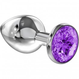 Анальная пробка Diamond Purple Sparkle Small 4009-05Lola