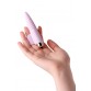Вибронасадка на палец для анальной стимуляции JOS NOVA, силикон, пудровая, 9 см