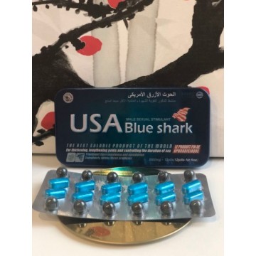 USA Blue Shark- американская голубая акула 1 таб.1 пилюля для мужчин E-0086