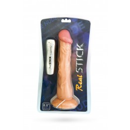 Вибратор TOYFA RealStick Nude реалистичный, 7 режимов вибрации, 22,5 см