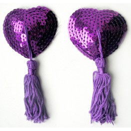 ПЭСТИСЫ цвет фиолетовый, (текстиль) арт. MLF-90004-5